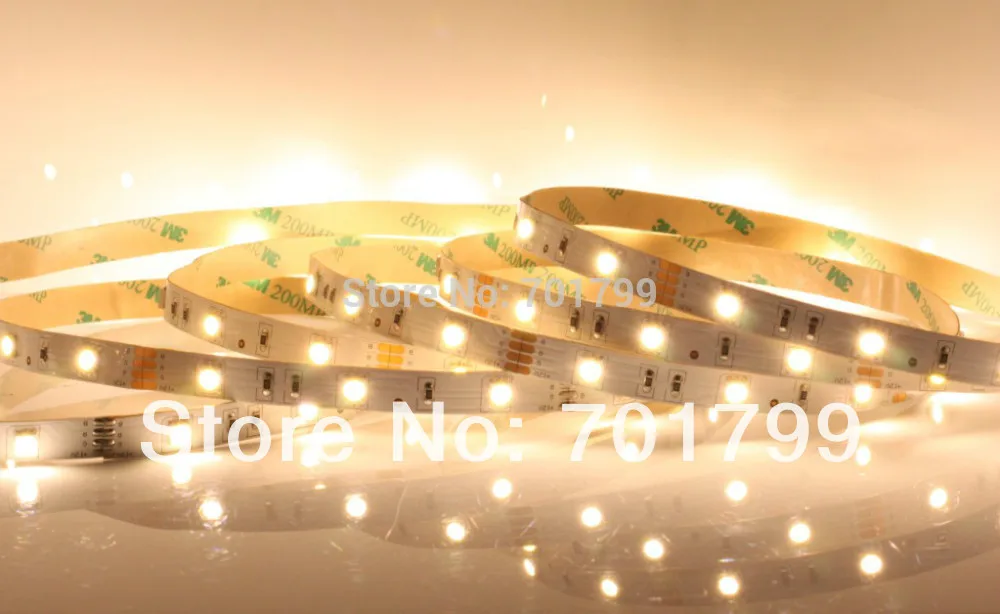 Гибкая светодиодная лента 5050 SMD 12 В 30 светодиодный одов/м 5 м белый теплый синий