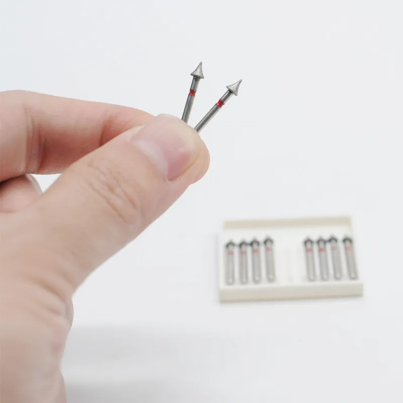 

10Pcs Dentistry High Speed Diamond Burs Interproximal Enamel Reduction For Dental Lab Supplies