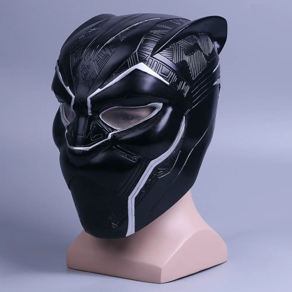 Высокое качество 2018 Мстители: Бесконечная война Черная пантера T'Challa шлем маска