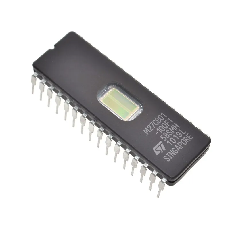 M27C801-100F1 27C801 CDIP-32 IC 10 шт./лот Бесплатная доставка | Электронные компоненты и