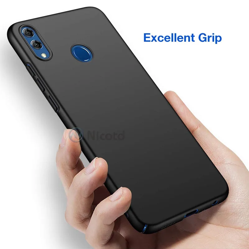 Роскошный пластиковый матовый чехол для телефона huawei honor 8X 6 5 дюйма тонкий Чехол