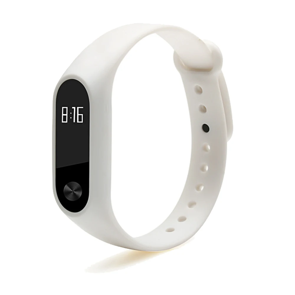 Двойной цвет для mi Band 2 аксессуары Pulseira ремешок сменный силиконовый Xiao умный