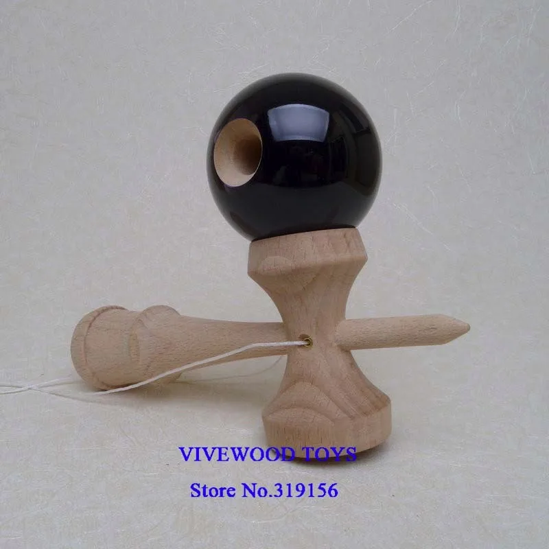 Глянцевая Kendama с полиуретановым покрытием краски, традиционный Kendama, стандартный 18 см, 10 цветов на выбор, Классический PU Kendama, дешевле Kendama