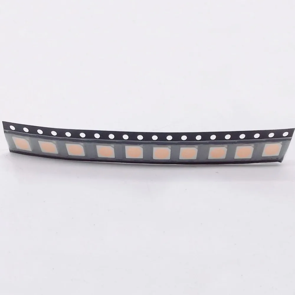 100 шт. 5050 SMD светодиодный белый теплый красный желтый зеленый синий розовый UV Диод
