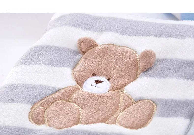 Siyubebe, детское одеяло, для младенцев, Bebe, уплотненное, Фланелевое, пеленка, конверт, коляска, мультяшное одеяло, для новорожденных, детское постельное белье, одеяло s 75*100