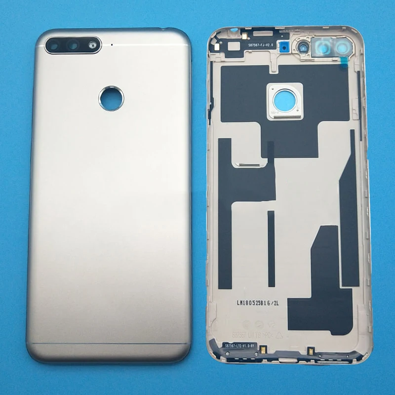 5," для huawei Honor 7C AUM-L41 задняя крышка батарейного отсека задний корпус дверная камера стеклянный лоток для карт держатель Замена запасных частей