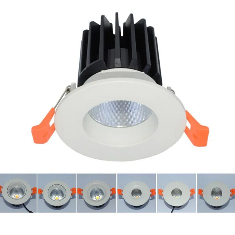 Dimmable COB 10W Warn Cold White LED wash wall lights Recessed Down Light hotel spotlights led day | Лампы и освещение