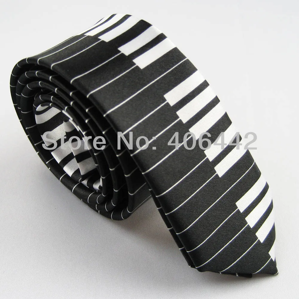 2 шт &quotПолиэстер поли галстуки тонкий узкий галстук узкие черный и белый