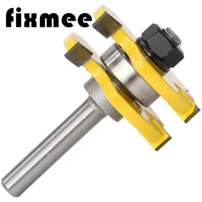 3/4 &quotStock 2 Bits деревообрабатывающий набор фрез для шпунтового соединения 8 мм