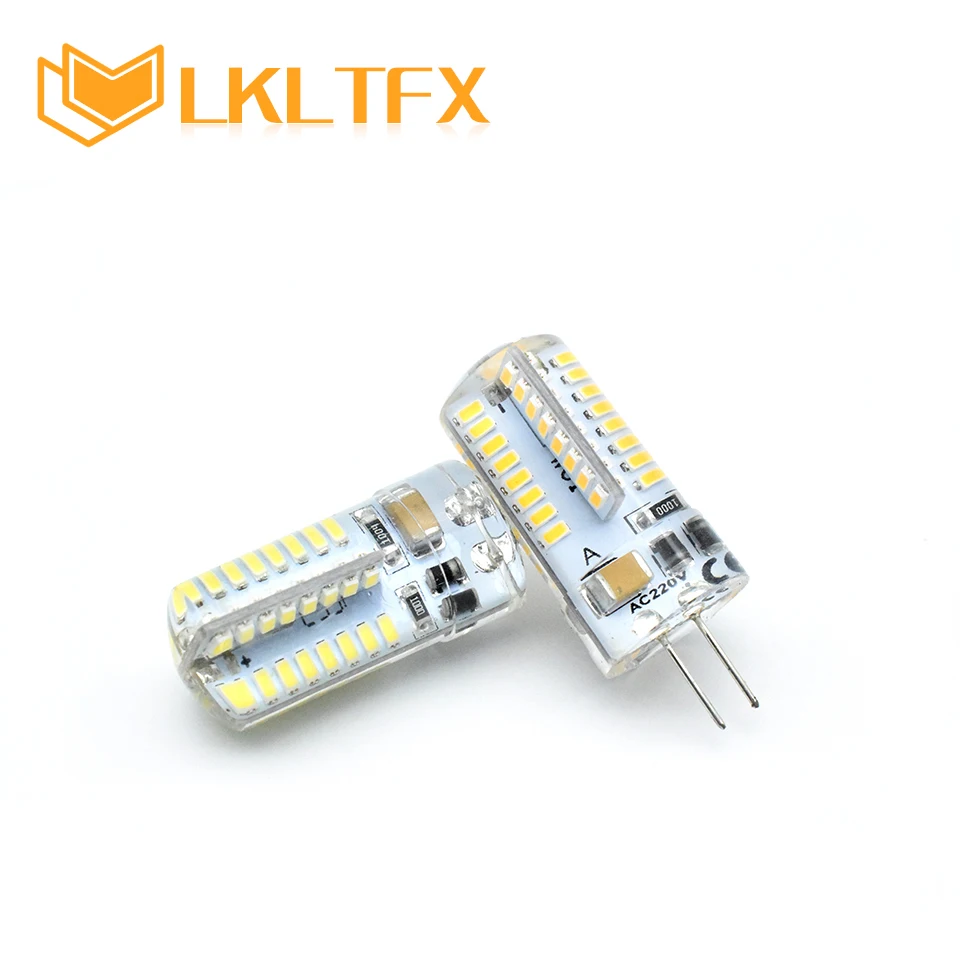 LKLTFX G4 LED 12 В AC DC энергосберегающая 1 Вт 2 3 диммируемая Светодиодная лампа 24 48 64 104