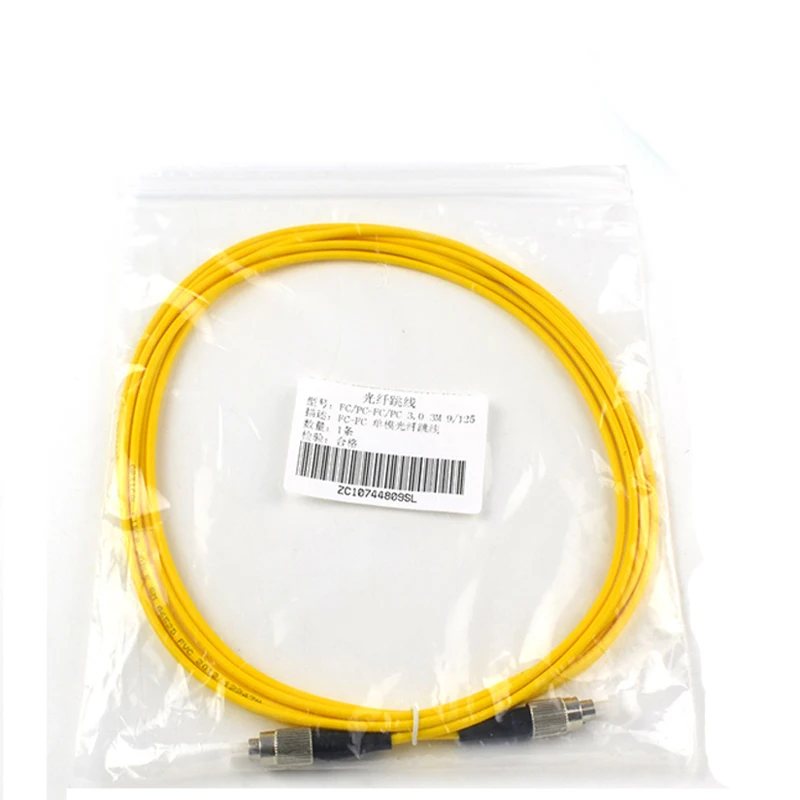 10PCS SM SX 3m UPC 2.0mm or 3.0mm FTTH Standard Fiber Patch Cable FC-FC optic Cord | Мобильные телефоны и аксессуары