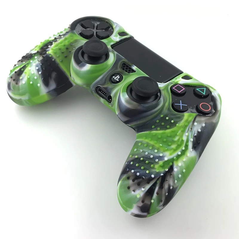 9 в 1 нескользящий Силиконовый чехол с шипами для контроллера Sony PlayStation Dualshock 4 PS4 DS4