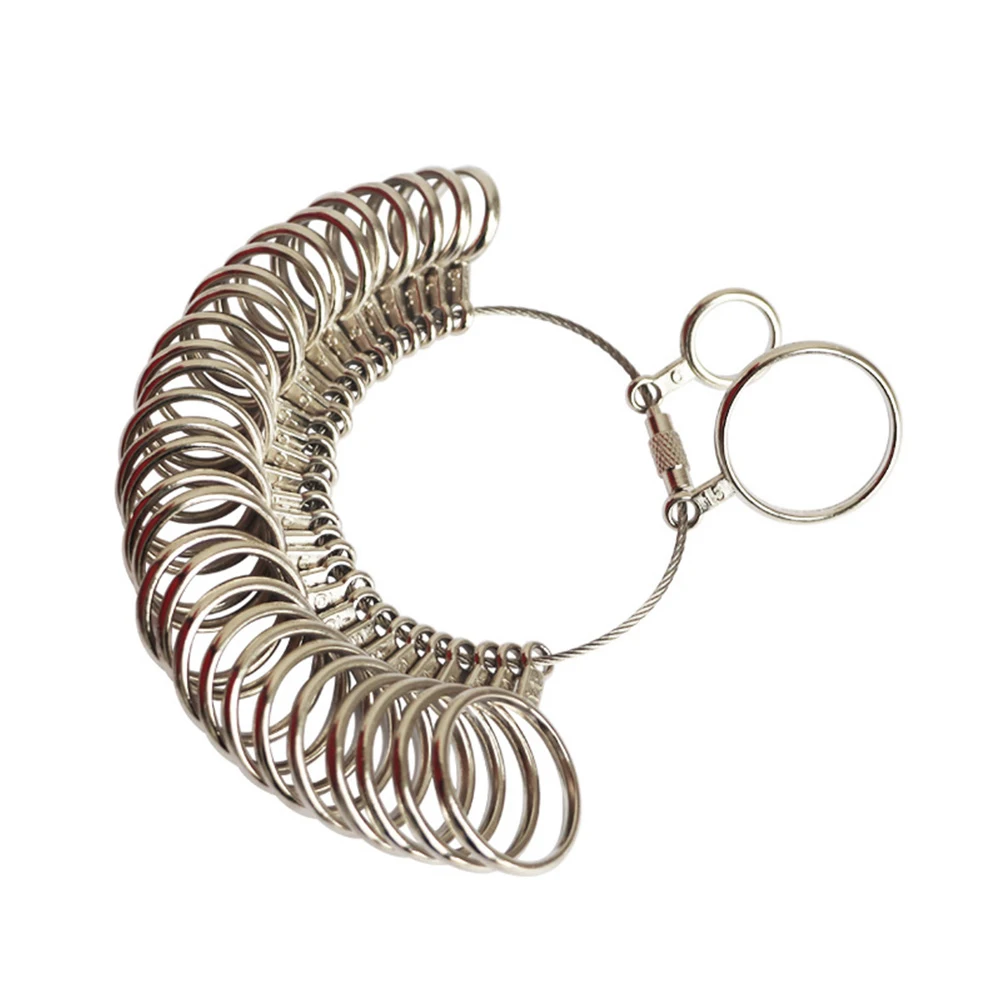 Hot US UK EU Metal Finger Ring Gauge Sizer Jewelry Making Size Measuring Tools Set Tool | Украшения и аксессуары