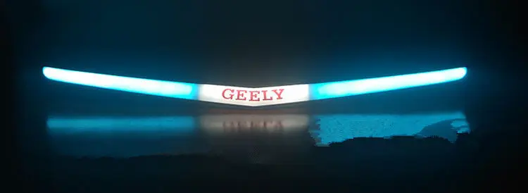 Для Geely new Emgrand 7 EC7 EC715 EC718 Emgrand7 E7, EC7-EV, EV, Автомобильный светодиодный светильник средней сетки