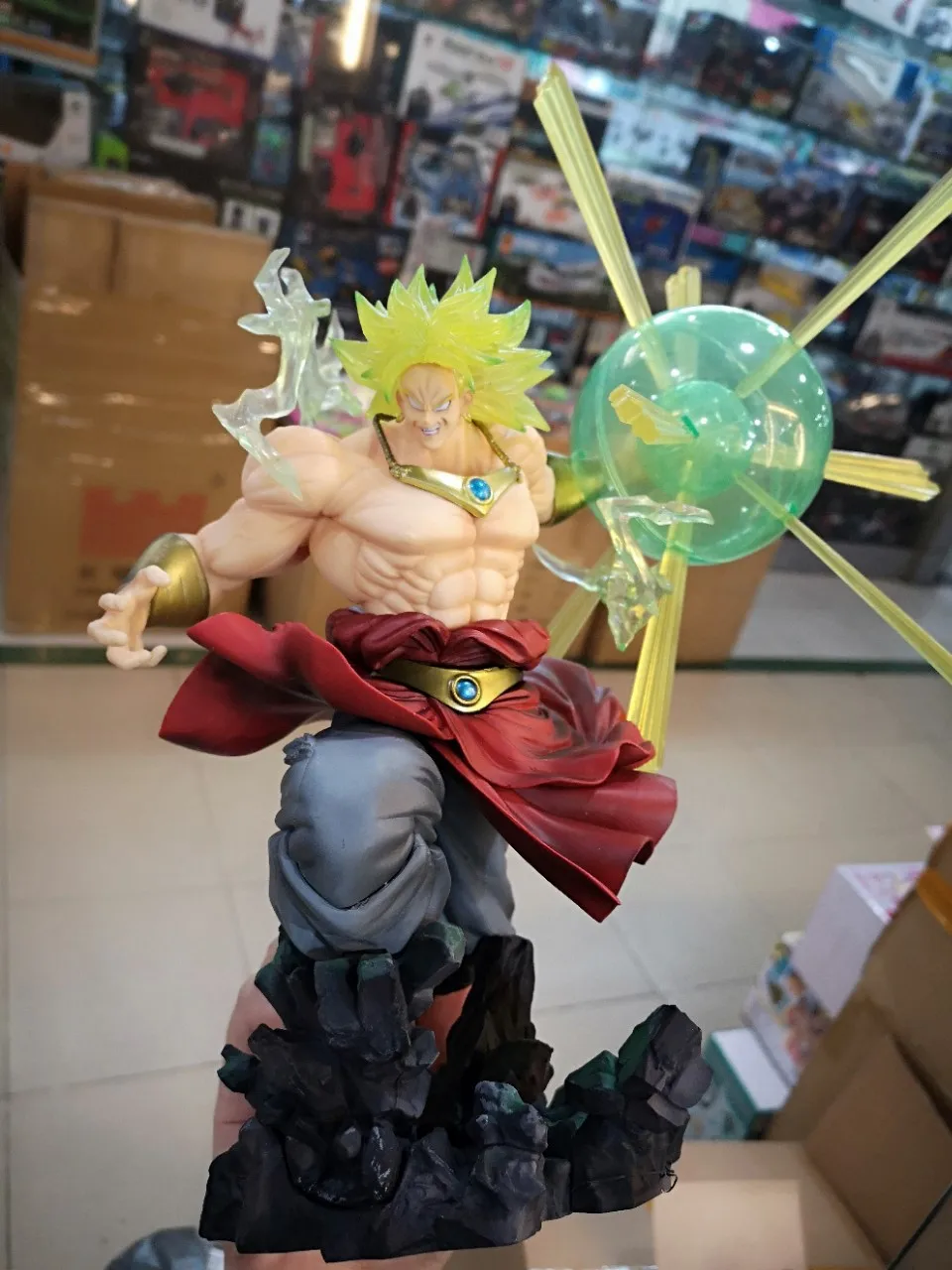32 см Dragon Ball Broli Broly Супер Saiyan фигурка игрушки кукла рождественский подарок без коробки