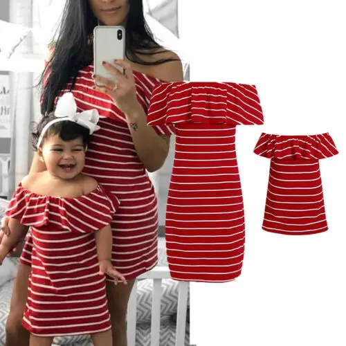 Модель 2019 года одежда для матери и дочери платье родителей детей семейные