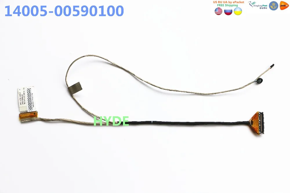 

New LVDS CABLE FOR ASUS K46 K46C K46CM A46C S46C S46E E46C R405C LED LCD LVDS CABLE 14005-00590100