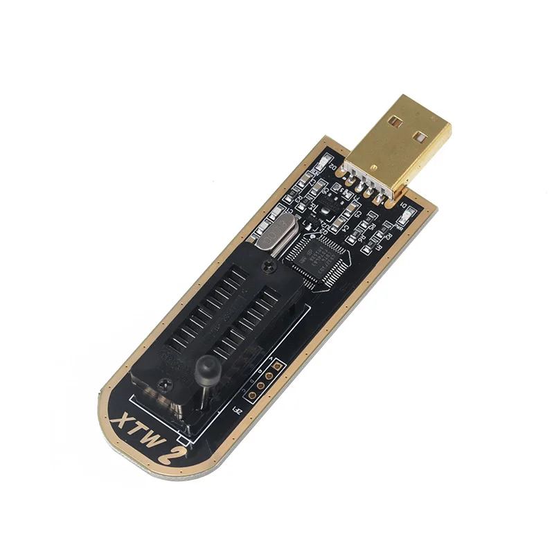 XTW-2 USB программист модуль чип 24 25 серия биос писатель SPI Flash LSMK99 | Электроника