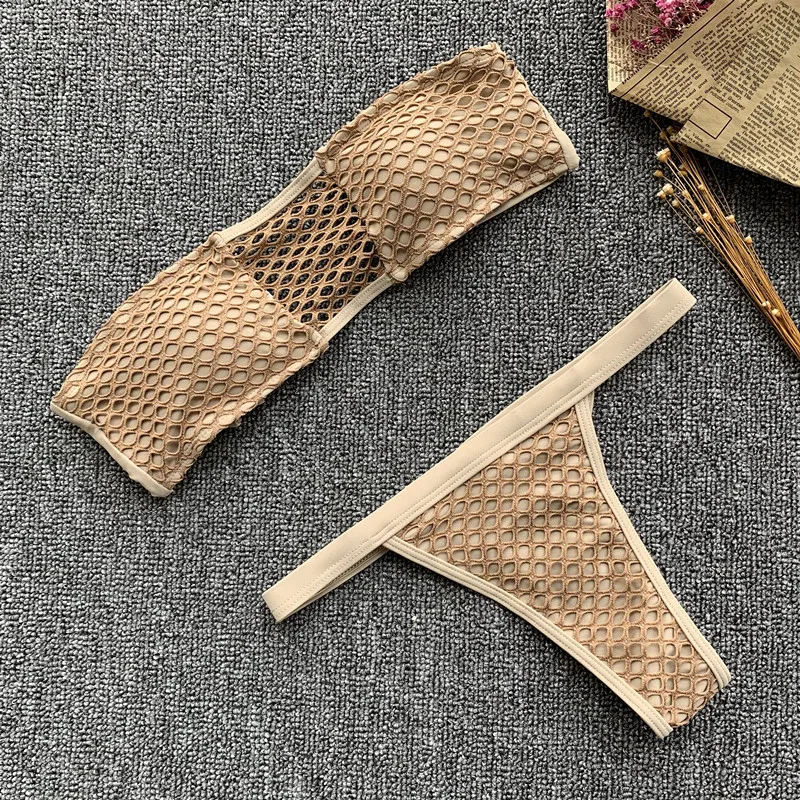 Женский купальник бикини с завязками бразильский пуш ап красный 2019|Купальники| |