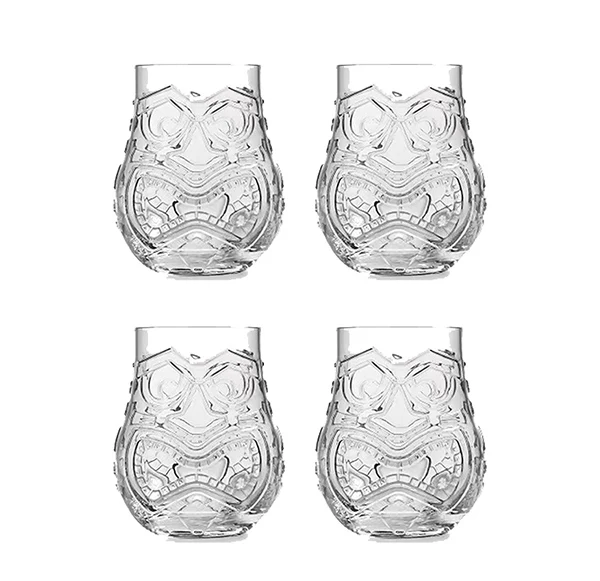 Коктейль конечная тики стекло тики Стекло сок стекло - Цвет: Set of 4