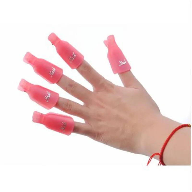 10 шт. пластиковые салфетки для ногтей|nail art soak off|nail soakgel polish remover |