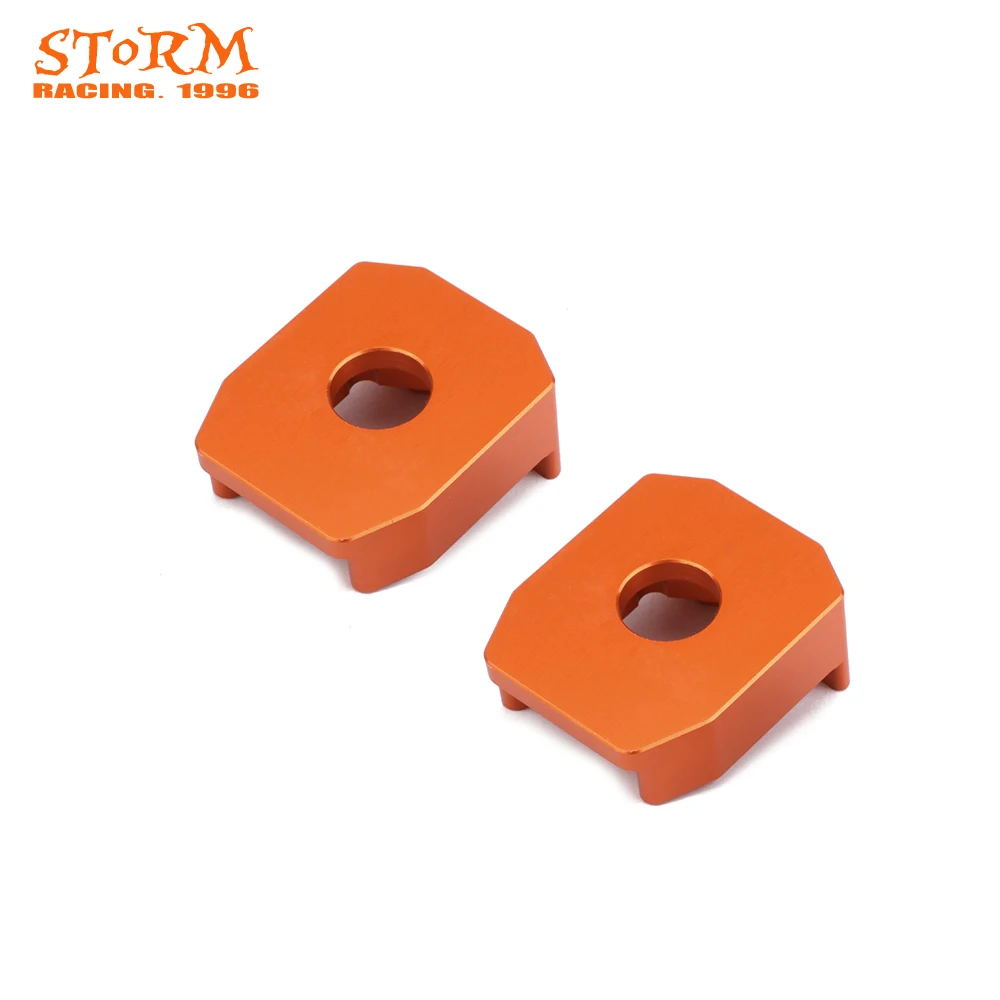 Motorcycle CNC Orange Axle Block Chain Adjuster For KTM SX65 SX 65 1998-2005 2006 2007 2008 2009 2010 2011 2012 2013 2014 2015 | Автомобили