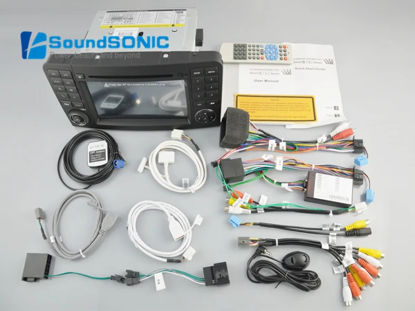 Для Mercedes Benz X164 W164 ml280 ML320 ML350 ml420 ML450 Android 4.4.4 2 DIN Стерео DVD GPS навигатор Аудио +