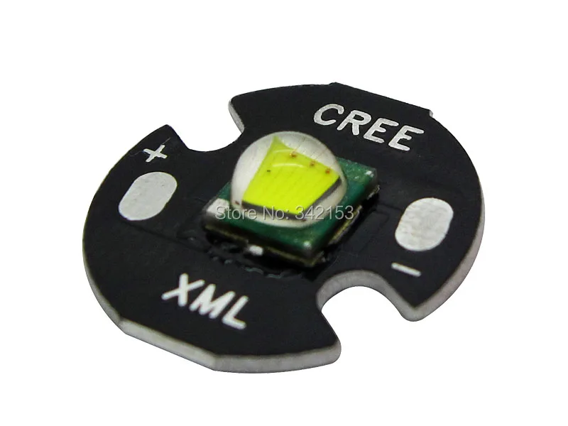 5 шт./лот Cree XM L XML T6 16 мм 10 Вт светодиодный световой излучатель белый 6000 6500 к 3 7 в 700мА