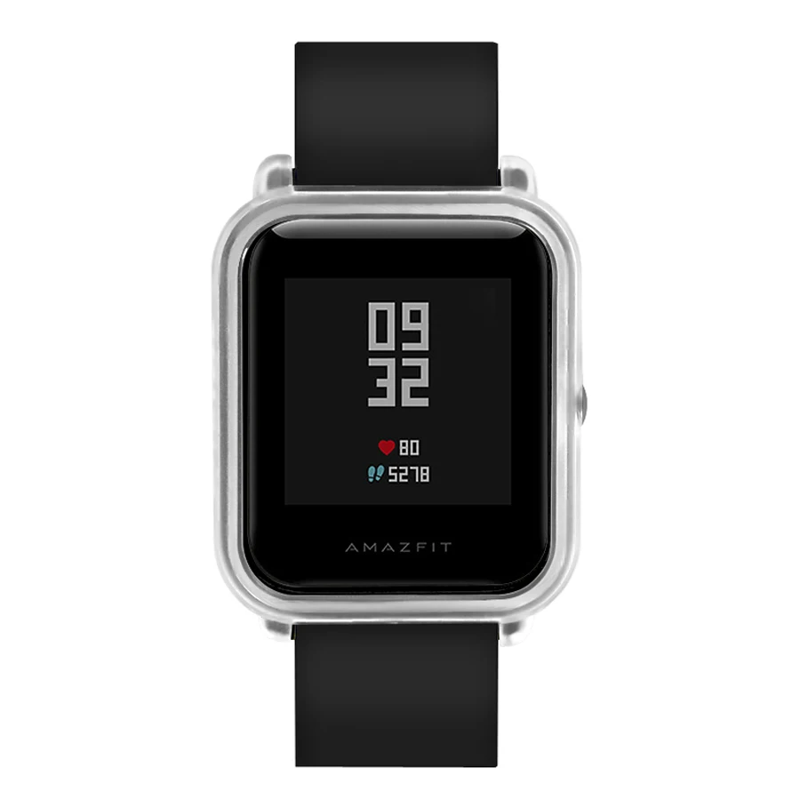 Тонкий чехол из поликарбоната для часов Amazfit Bip, чехол с рамкой, защитный чехол для Xiaomi Huami Amazfit Bip Bit, Молодежные аксессуары для часов