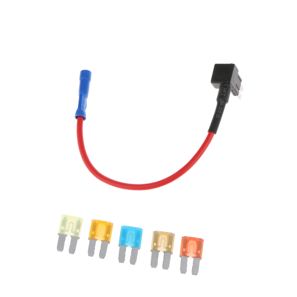 5 шт. 5A 7.5A 10A 15A 20A предохранитель с Micro2 Add A Circuit предохранитель|Перемычки| |