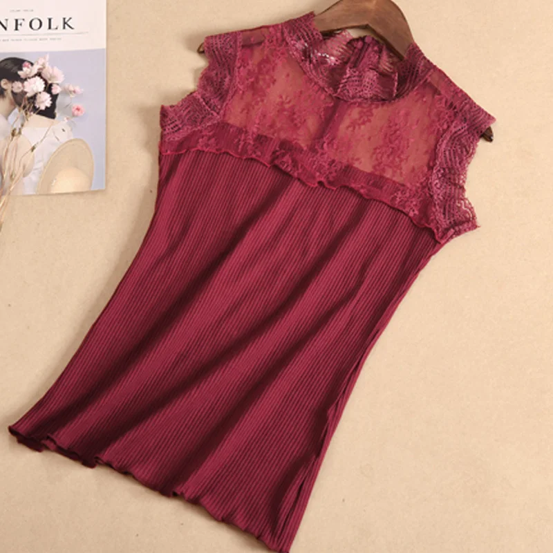 Женский кружевной свитер с воротником стойкой|decorative collar|collar accessoriesaccessories accessories |