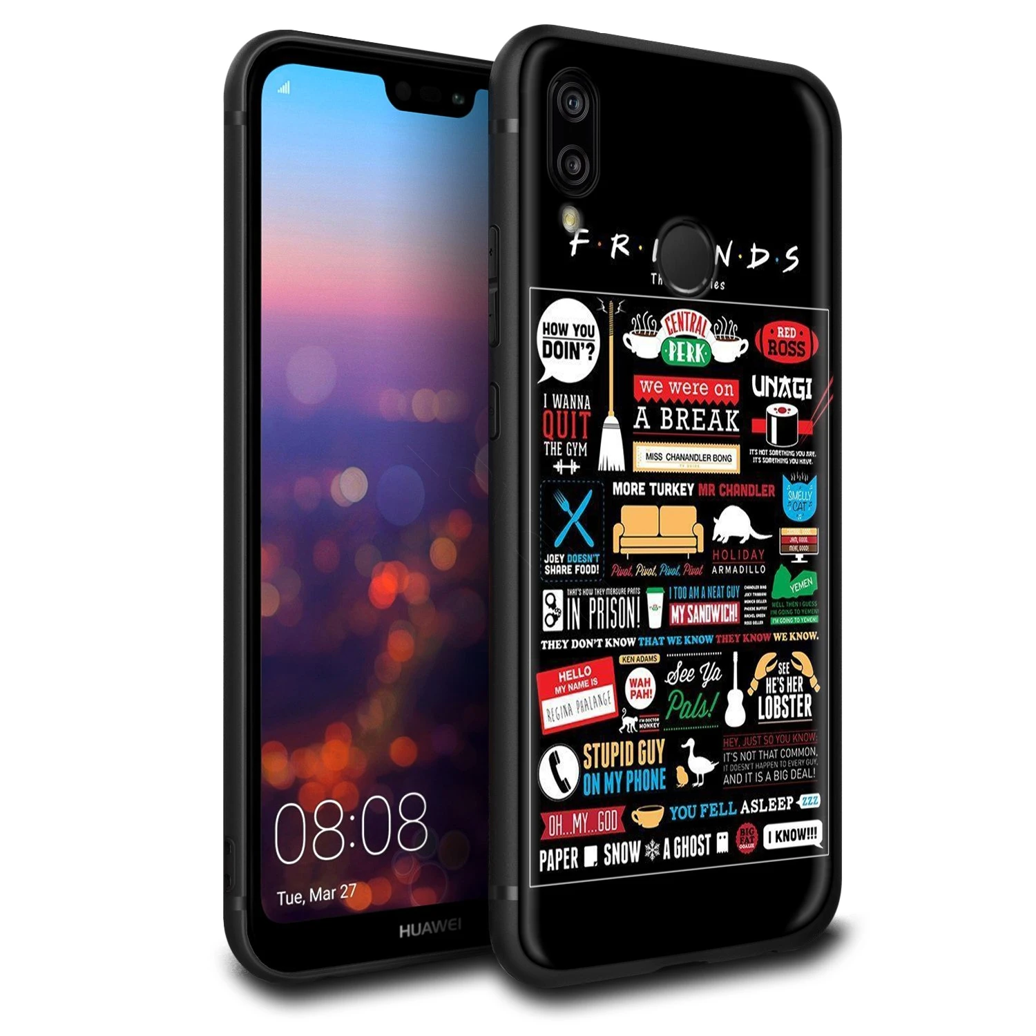 Чехол Lavaza Central Perk Coffee Friends для Huawei P30 P20 P10 P9 P8 Mate 20 10 Pro Lite P Smart 2017|Бамперы| |