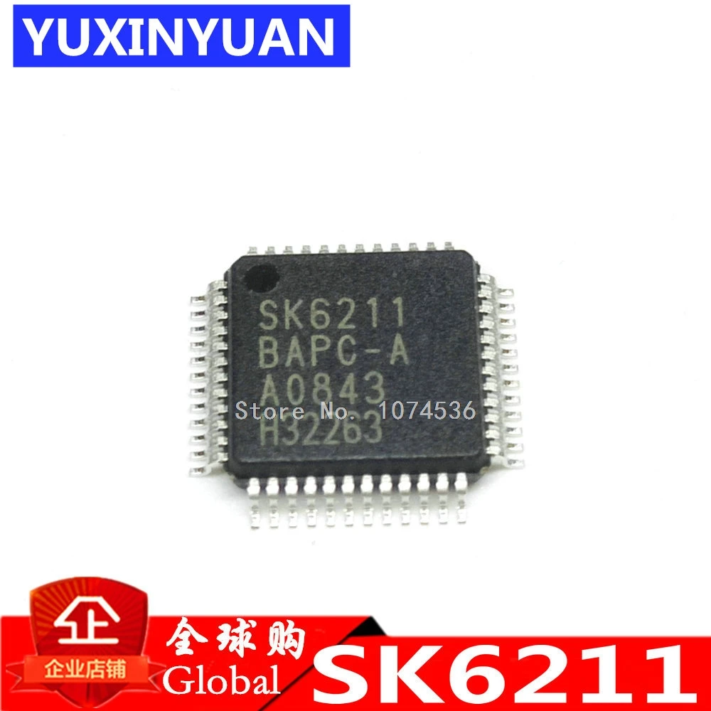 SK6211 QFP SK6211BAPC-A SK6211BBPC8A 1 шт. интегральная схема IC LCD chip electronic | Электронные компоненты
