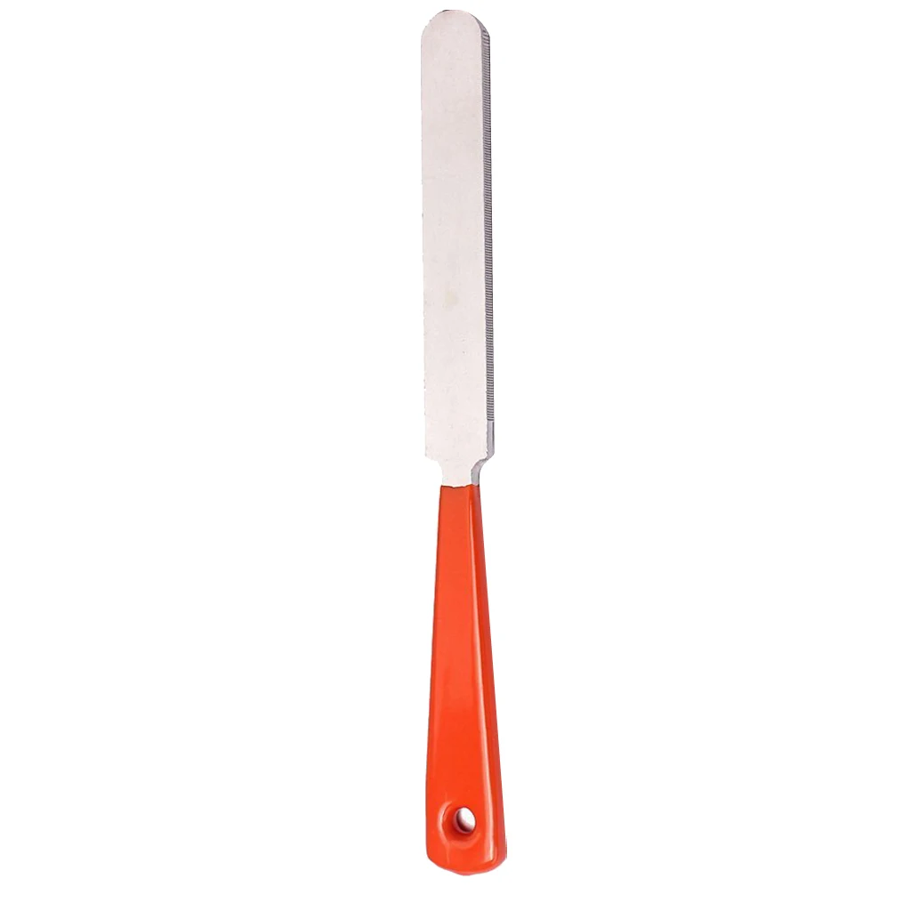 

185*15*4mm High Strength Guitar Crowning Luthier File Stainless Steel Quality Dual Cutting Edge Tool