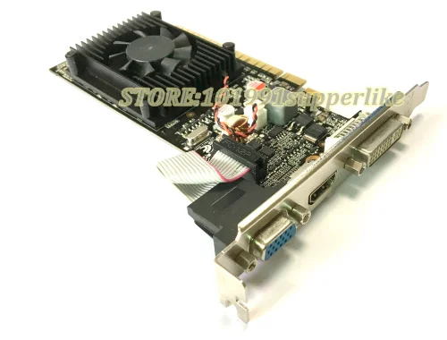 DEBROGLIE 1PCS Brand New Full height GT210 REAL 1GB DDR3 PCI-Express Graphics video card | Компьютеры и офис