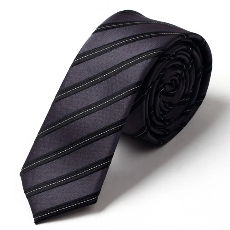Высококачественный модный мужской тонкий шелковый галстук 5 см мужские галстуки