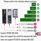 Футляр NVME M.2 для жесткого диска 3,1 дюймов, чехол для мобильного жесткого диска, чехол для жесткого диска типа C 3,1 ASM2362 m.2 USB3.1 PCIE SSD PCI-E TYPEC SSD, чехол r25