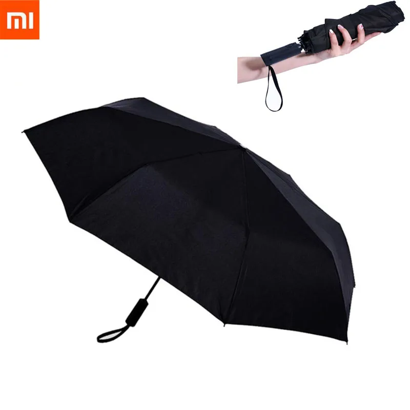 Xiaomi Mijia WD1 автоматический дождливый Зонт Карманный Солнечный дождливый летний алюминиевый ветрозащитный водонепроницаемый УФ зонтик солнцезащитный козырек для мужчин и женщин