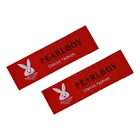 Индивидуальные 2000 шт.лот тканые этикетки для ковров, одежды, индивидуальные чехлы для диванов, вышитые бирки для платьев, тканевые бирки для обуви, Подарочная этикетка