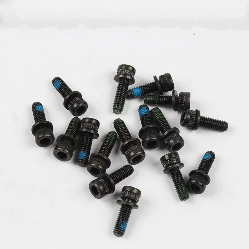 

4*M6*18 Disc Brake Bolts Clamp Steel MTB Bike Bicycle Screw Bolt
