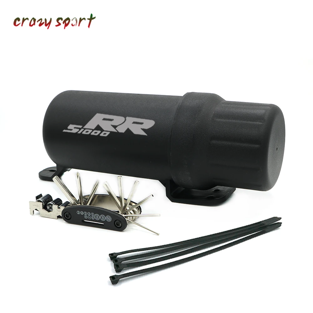 

Waterproof Tube Gloves Storage Locker Box For BMW S1000RR S1000R S1000XR S1000R S1000 RR/R/XR Universal Off-Road With 1 tool