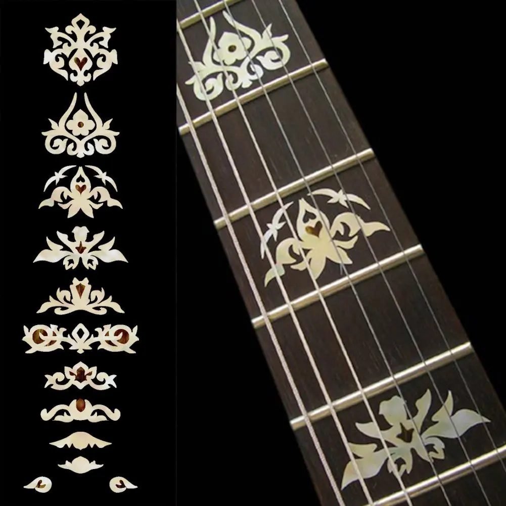 

Маркеры Fretboard с инкрустацией, наклейки для гитары и баса-Garcia Deluxe - WP