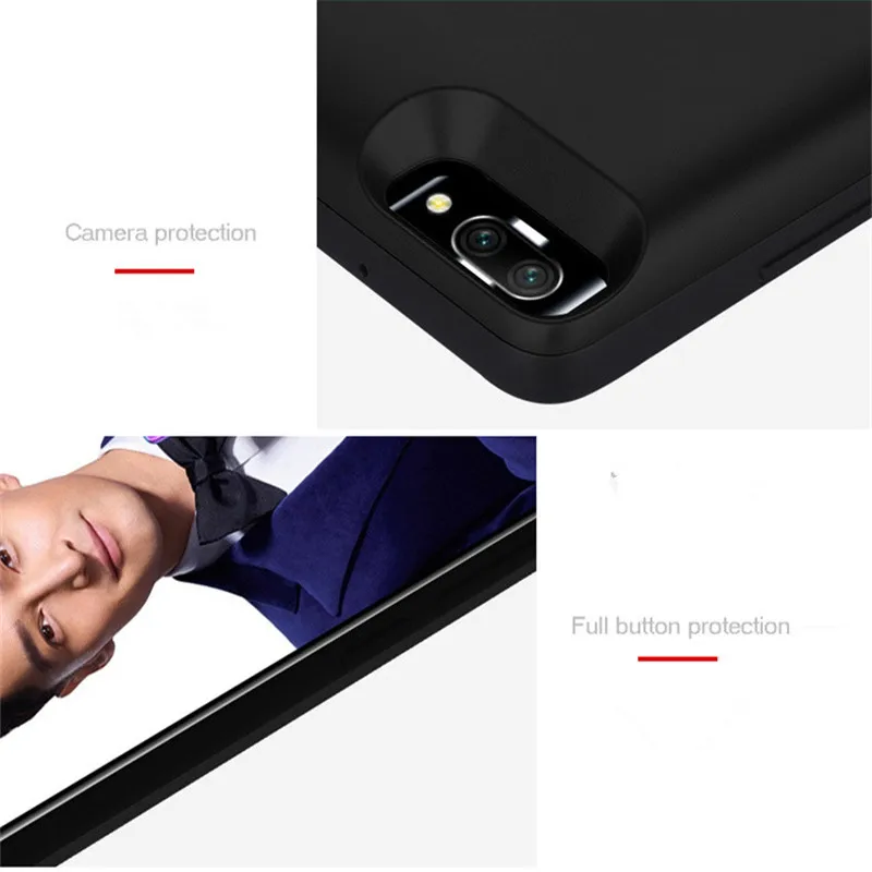 SPCASE 6500 мАч портативный батарея зарядное устройство чехол для huawei Honor 10