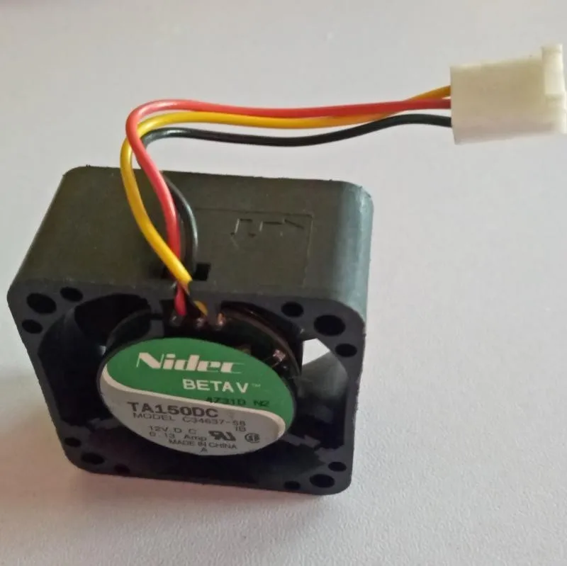 2 шт./лот для NIDEC TA150 C34637-58 4020 4 см DC 12V 0.13A 3 линии два шариковый подшипник вентилятора