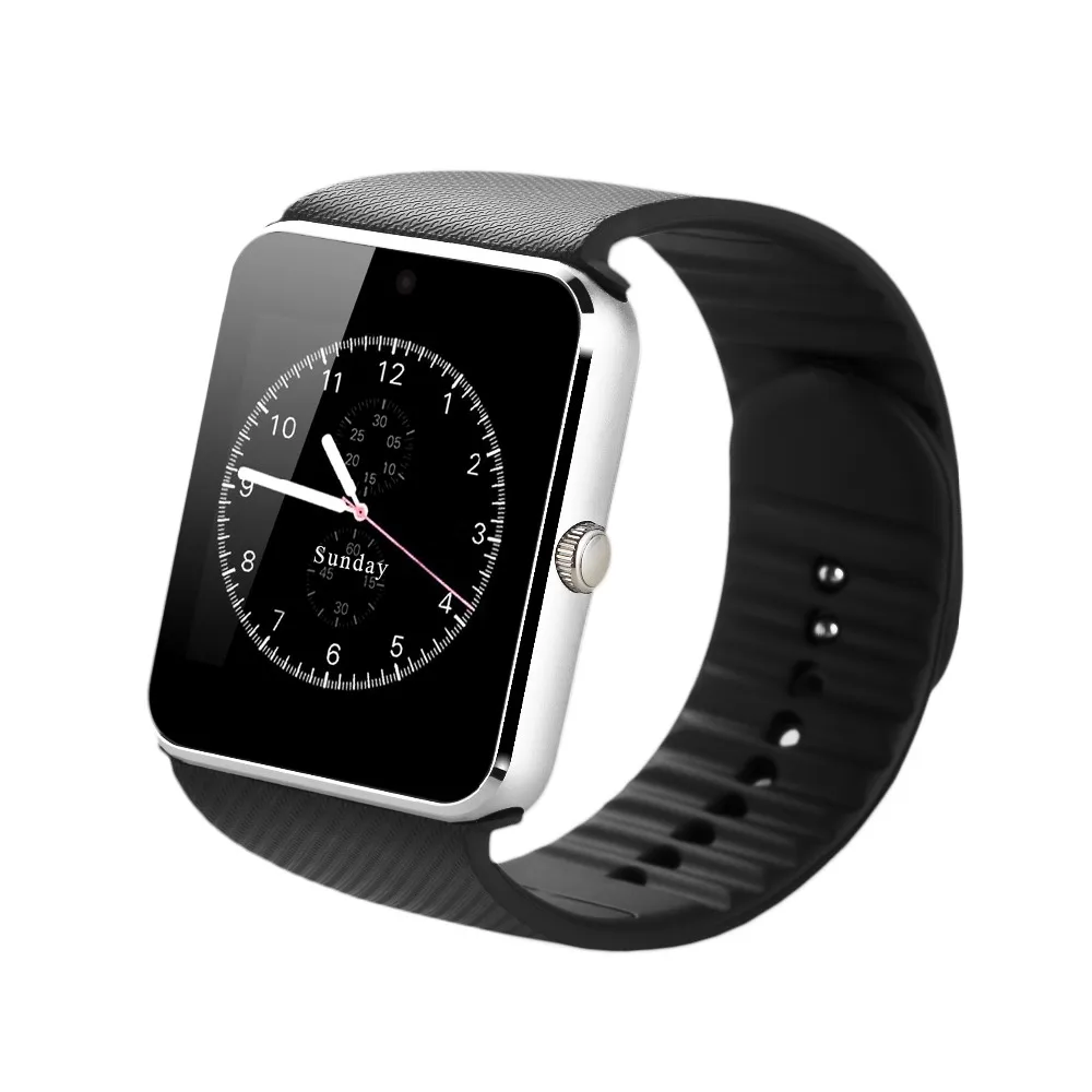 ZAOYIMALL Bluetooth Smart часы GT08 Smartwatch будильник с сим карты памяти Камера для Android IOS Apple iPhone