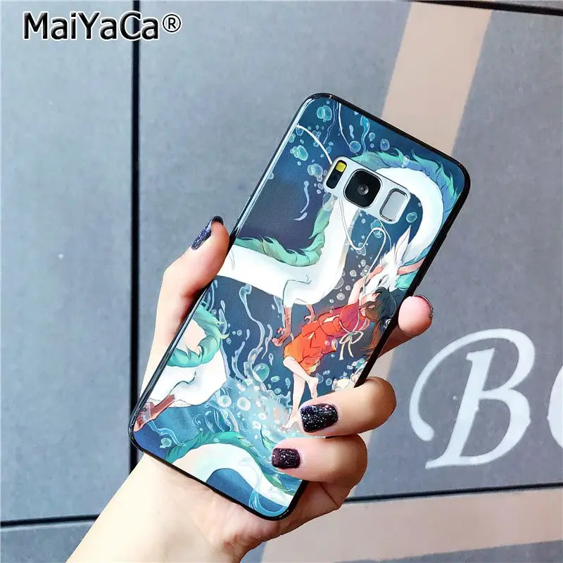 Милый чехол MaiYaCa с рисунком Тоторо из мультфильма газибли Миядзаки аниме для Samsung