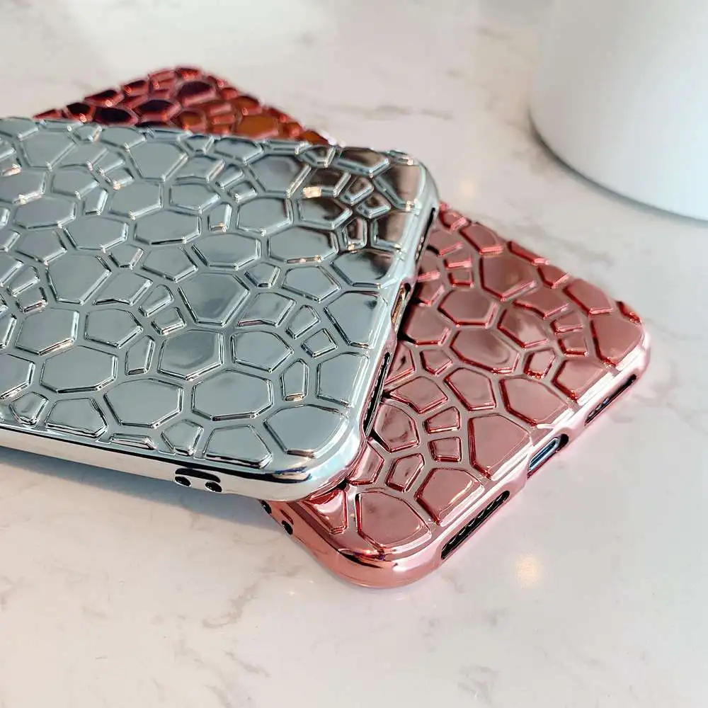 Crocodile pattern crack Back For iphone 6 6S 7 8 Plus Case Cover Anti-Slip Soft TPU Silicon XR X XS MAX Cases Capa |