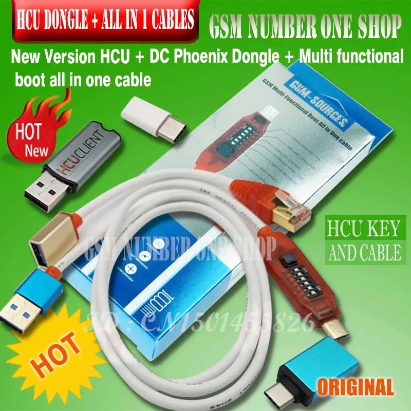 HCU Client Dongle + DC Phoenix и конвертер для телефона Huawei с Micro USB RJ45 многофункциональный
