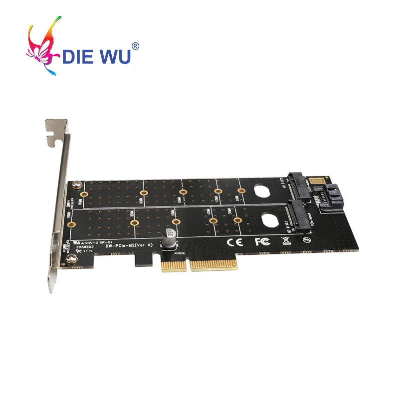 PCIe to M ключ B SATA порт адаптер расширения PCI Express для M.2 NVMe SSD NGFF Плата TXB044|Платы
