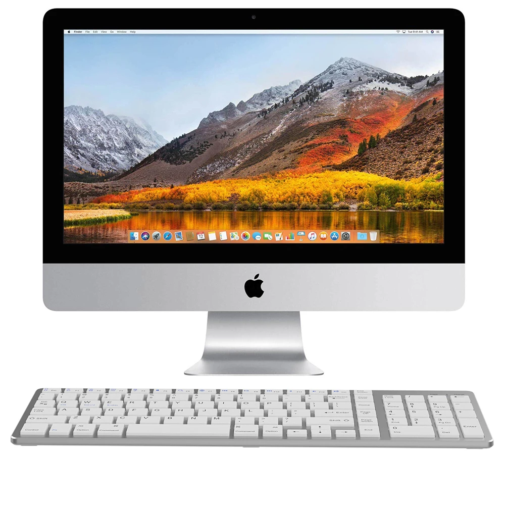 Ультратонкая Bluetooth-клавиатура Zienstar для IPAD MACBOOK ноутбуков ПК и планшетов литиевая
